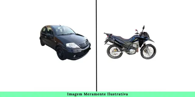 Citroen C3 2007/2008 Honda XRE 300 2013/2013