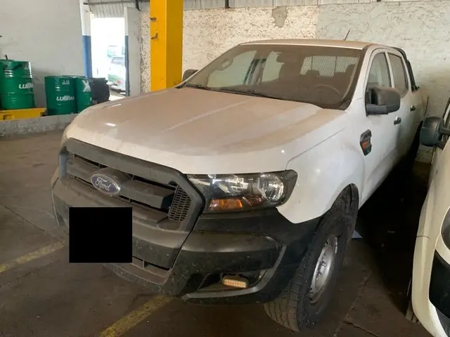 FORD RANGER XL CD4 22C, ANO: 2022/2023 - BRANCA - DIESEL - (REF.: 1551) - LOC. MATÃO/SP