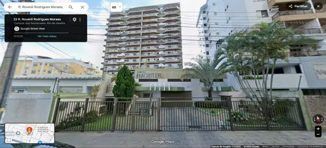 Rua Rovenil Rodrigues de Moraes, 21, apto 301, Centro, Campos dos Goytacazes/RJ