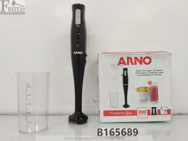 LOTE COM 01 TURBOMIX DUO ARNO 200W HB2B18B2 220V 60HZ
