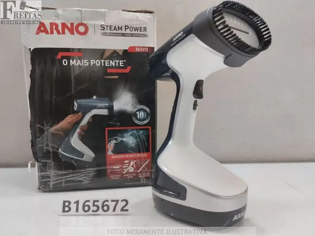 LOTE COM 01 VAPORIZADOR /FERRO VERTICAL ARNO STEAM POWER 1460W DT8140 B2/J5 220V 60HZ