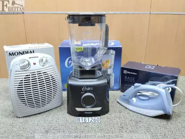 LOTE COM 01 LIQUIDIFICADOR FULL 1400W 15 VELOCIDADES OLIQ610 PRETO OSTER 220V *22331439 (FALTA…
