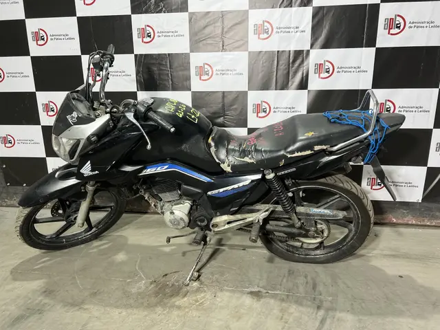 HONDA/CG150 FAN ESDI-2015/2015/ALCO/GASOL - LSA3881/RJ / APL - CAMPO GRANDE - VEÍCULO CONSERVADO