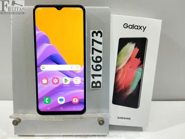 LOTE COM 01 SMARTPHONE SAMSUNG GALAXY A23 SM-A235M/DS 128GB 4GB RAM COM BATERIA RQ8T9030CXE