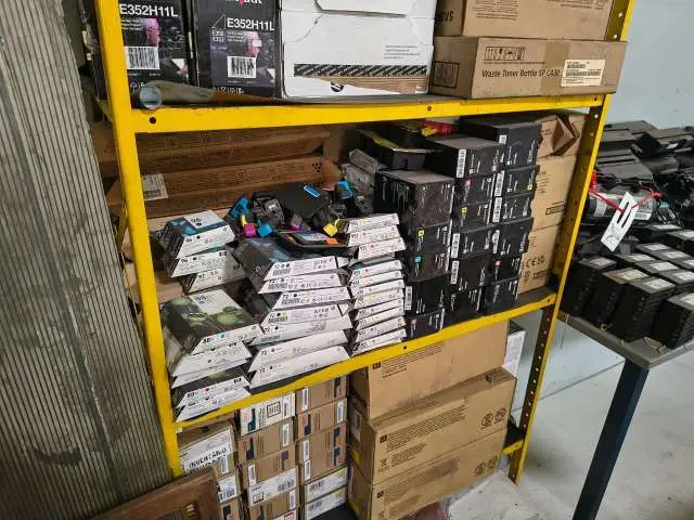 Sucata de cartuchos e toners de impressora