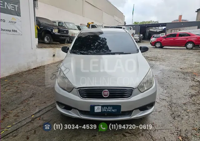 veja o vídeo!! FIAT/SIENA ATTRACTIV 1.4; 2017/2017; PRATA; GASOL./ALCO./GNV - FUNCIONANDO