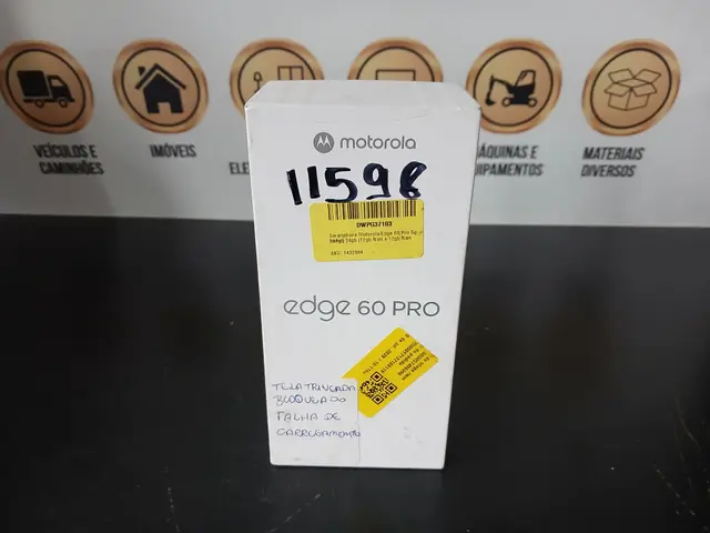 SMARTPHONE MOTOROLA EDGE 60 PRO 5G 512GB, 12GB RAM + 12GB RAM BOOST, TELA QUAD-CURVE, MOTO AI, CÂMERA SONY 50MP, RESISTÊNCIA MILITAR, IP68 E IP69 — CINZA