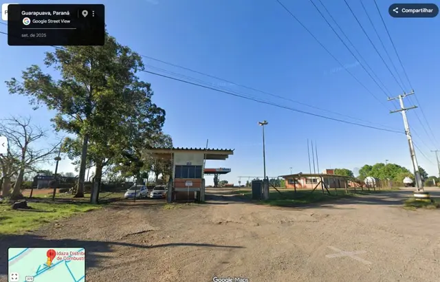 TERRENO COM 31.321 M2 - GUARAPUAVA PR - (FRENTE BR 277)