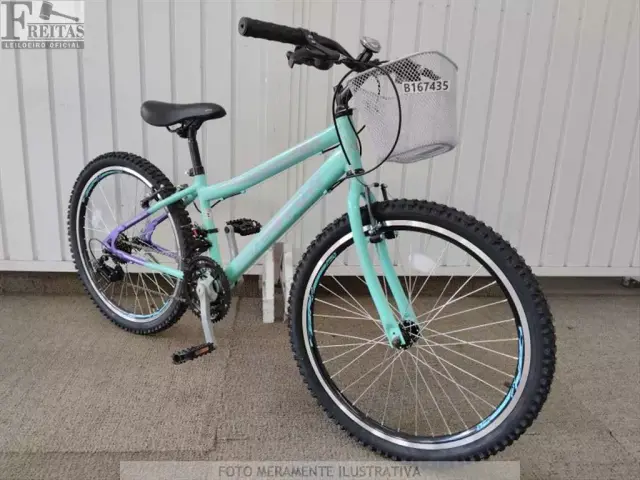 LOTE COM 01 BICICLETA HOUSTON WINDY VERDE
