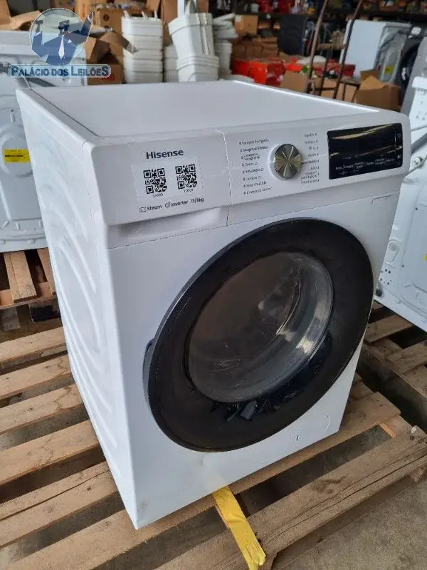 1 LAVA E SECA WASH/DRY 13/8KG HISENSE WD5Q1342BW2 BRANCO 220V