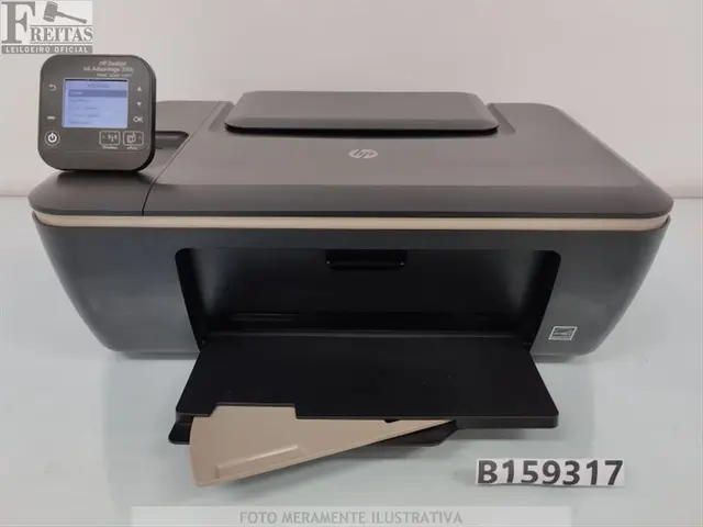 LOTE COM 01 IMPRESSORA HP DESKJET INK ADVANTAGE 3516 COM FONTE / CARTUCHO BR2BCFG0PM
