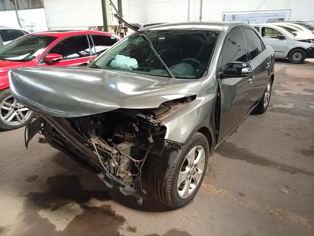 KIA CERATO EX2 1.6L 2009 2010 CINZA